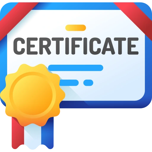 Certificate 1